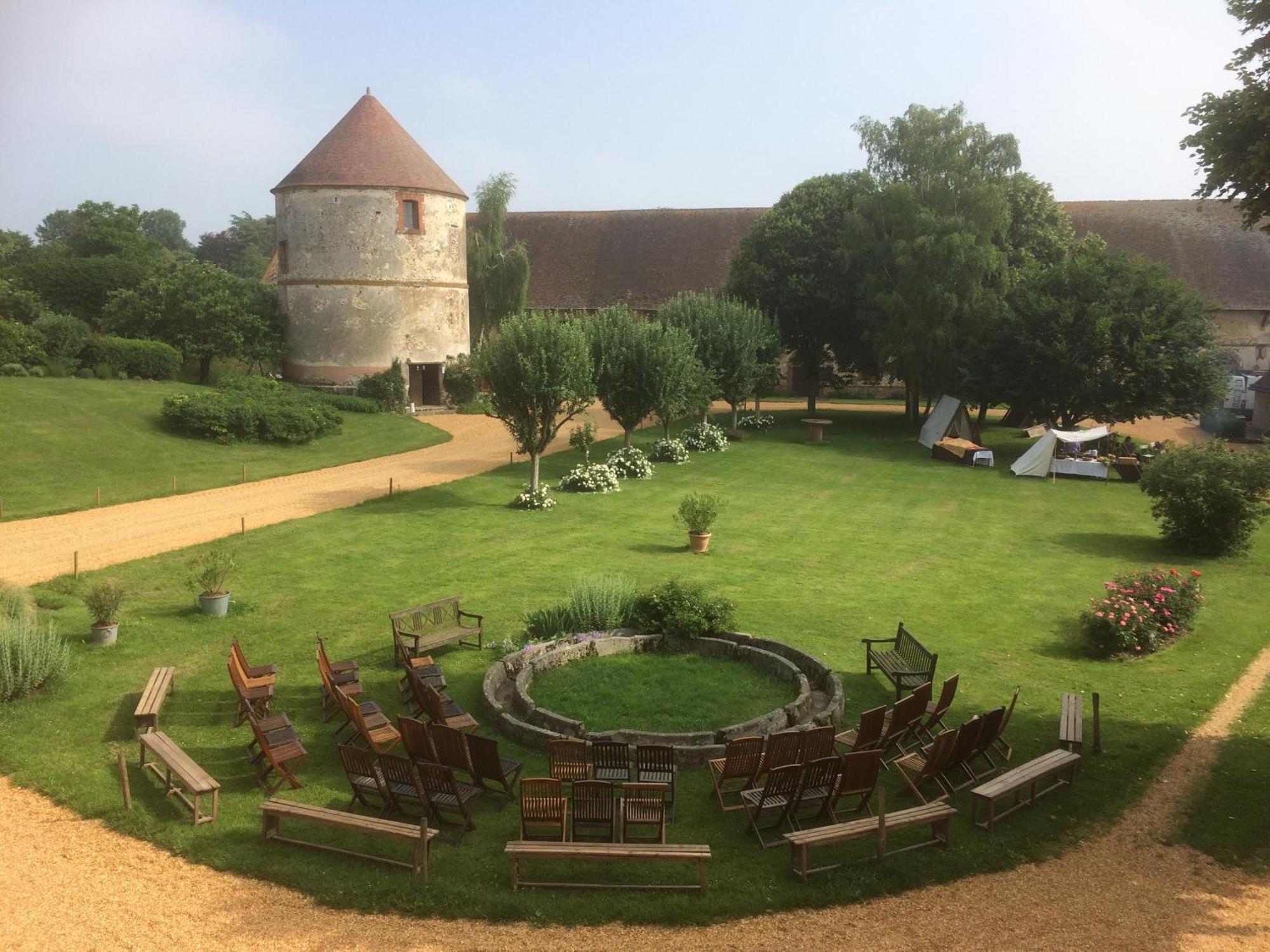 Bed and Breakfast La Ferme Au Colombier Neron Esterno foto