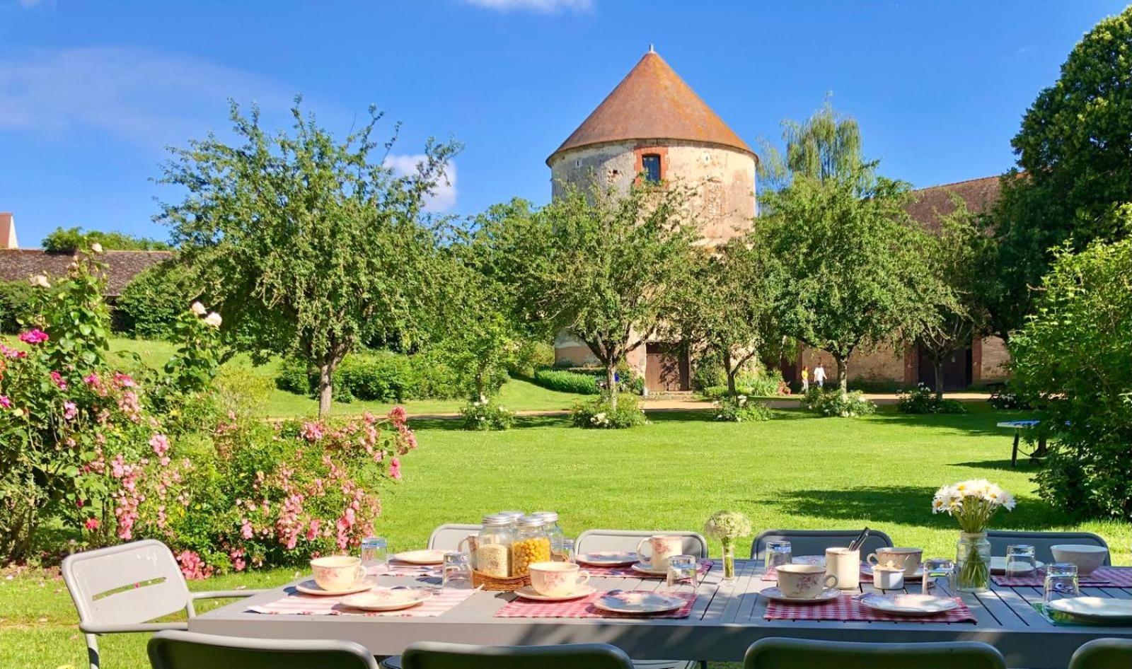 Bed and Breakfast La Ferme Au Colombier Neron Esterno foto